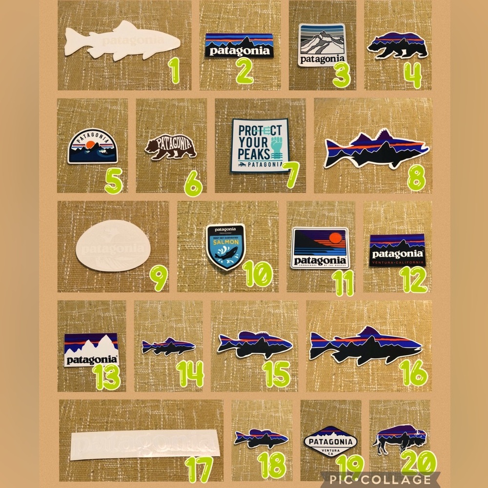 Patagonia Stickers…New!